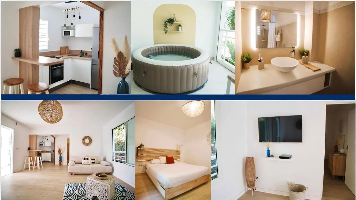 Appartemment T2 Cosy Et Spacieux : L'Oasis Urbaine Les Abymes